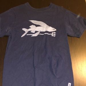 Blue patigonia shirt